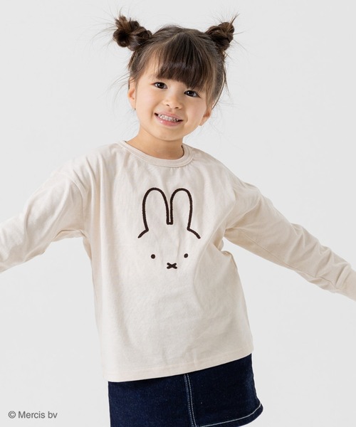Miffy（ ミッフィー）の「〈ミッフィー〉長袖Tシャツ（Tシャツ/カットソー・キッズ・A/C/D/E/F/B・80ｃｍ/90cm/100cm/110cm/120cm/130cm/140cm）」の2枚目の写真