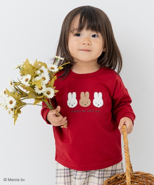 Miffy（ ミッフィー）の「〈ミッフィー〉長袖Tシャツ（Tシャツ/カットソー・キッズ・A/C/D/E/F/B・80ｃｍ/90cm/100cm/110cm/120cm/130cm/140cm）」の4枚目の写真
