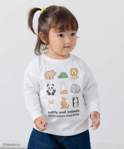 Miffy（ ミッフィー）の「〈ミッフィー〉長袖Tシャツ（Tシャツ/カットソー・キッズ・A/C/D/E/F/B・80ｃｍ/90cm/100cm/110cm/120cm/130cm/140cm）」の5枚目の写真