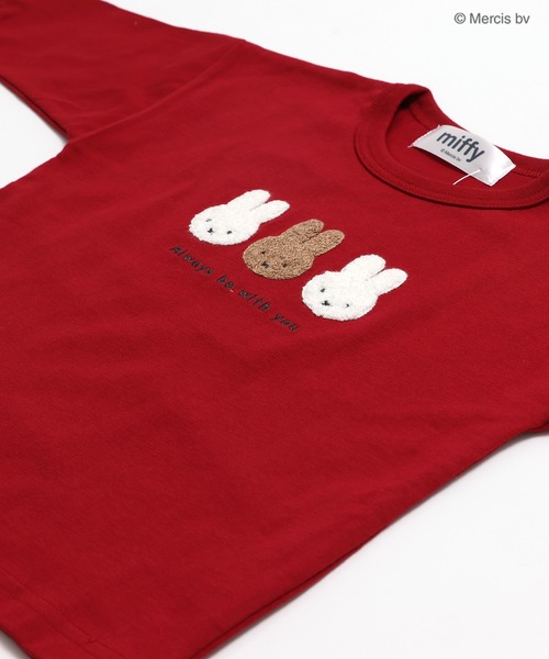 Miffy（ ミッフィー）の「〈ミッフィー〉長袖Tシャツ（Tシャツ/カットソー・キッズ・A/C/D/E/F/B・80ｃｍ/90cm/100cm/110cm/120cm/130cm/140cm）」の7枚目の写真