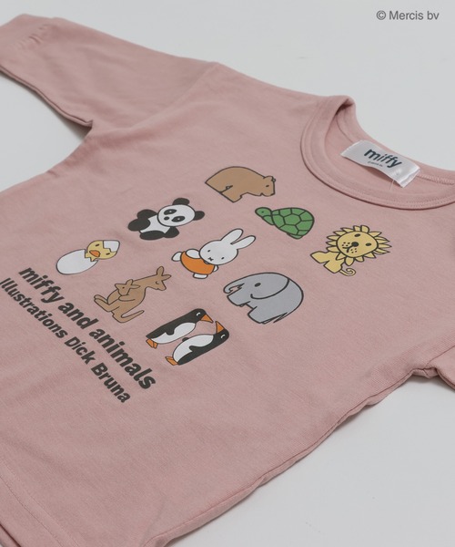 Miffy（ ミッフィー）の「〈ミッフィー〉長袖Tシャツ（Tシャツ/カットソー・キッズ・A/C/D/E/F/B・80ｃｍ/90cm/100cm/110cm/120cm/130cm/140cm）」の9枚目の写真