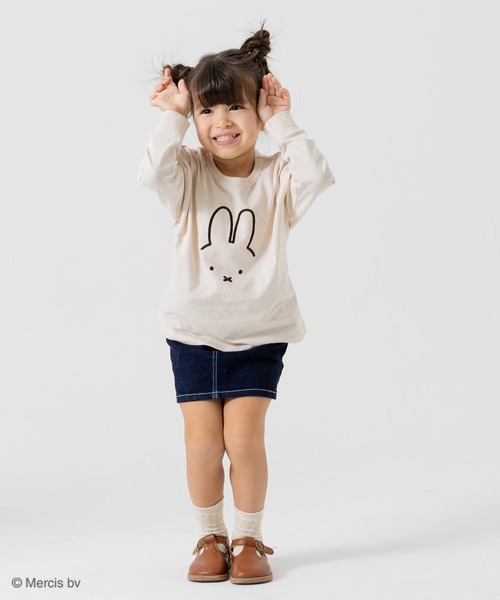 Miffy（ ミッフィー）の「〈ミッフィー〉長袖Tシャツ（Tシャツ/カットソー・キッズ・A/C/D/E/F/B・80ｃｍ/90cm/100cm/110cm/120cm/130cm/140cm）」の10枚目の写真