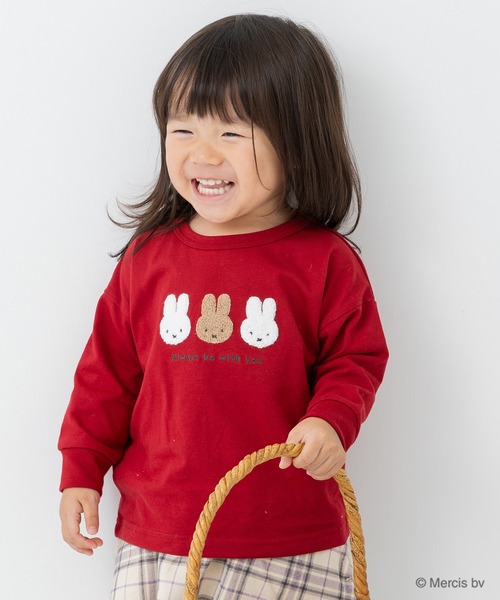 Miffy（ ミッフィー）の「〈ミッフィー〉長袖Tシャツ（Tシャツ/カットソー・キッズ・A/C/D/E/F/B・80ｃｍ/90cm/100cm/110cm/120cm/130cm/140cm）」の19枚目の写真