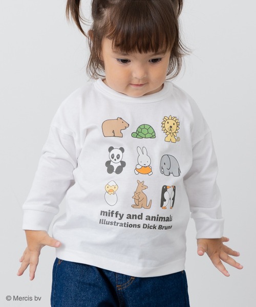 Miffy（ ミッフィー）の「〈ミッフィー〉長袖Tシャツ（Tシャツ/カットソー・キッズ・A/C/D/E/F/B・80ｃｍ/90cm/100cm/110cm/120cm/130cm/140cm）」の22枚目の写真
