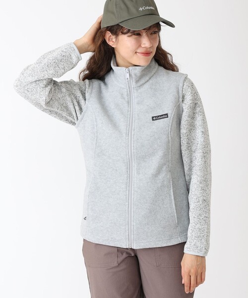 Columbia(コロンビア)の「Columbia/ウィメンズ ベントンスプリングス ベスト フリース/コロンビア(ベスト・レディース・ブルー/チャコールグレー/グレー/ブラック・XL/L/M/S)」の3枚目の写真