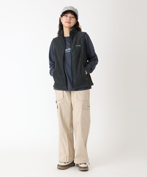 Columbia(コロンビア)の「Columbia/ウィメンズ ベントンスプリングス ベスト フリース/コロンビア(ベスト・レディース・ブルー/チャコールグレー/グレー/ブラック・XL/L/M/S)」の14枚目の写真