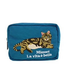 and it_（アンドイット）の「アニマル刺繍ポーチ（ポーチ）」