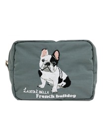 and it_（アンドイット）の「アニマル刺繍ポーチ（ポーチ）」