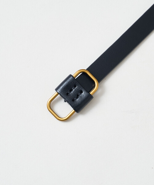 FREAK'S STORE（フリークスストア）の「ピンストレザーベルト（ベルト・レディース・ブラウン/ブラック・ONE SIZE）」の7枚目の写真