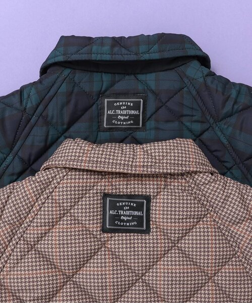 apres les cours(アプレレクール)の「リバーシブルキルトジャケット(テーラードジャケット・キッズ・ブラック/ベージュ・80/90/100/110/120/130)」の20枚目の写真