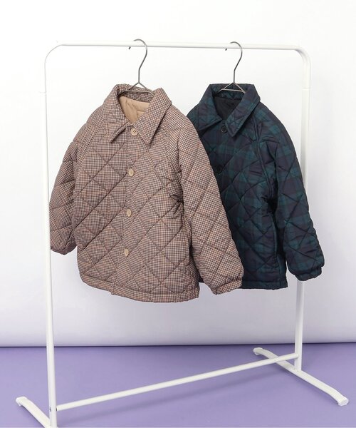 apres les cours(アプレレクール)の「リバーシブルキルトジャケット(テーラードジャケット・キッズ・ブラック/ベージュ・80/90/100/110/120/130)」の21枚目の写真