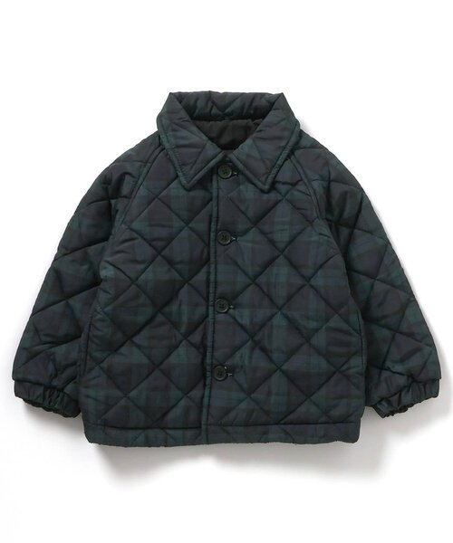 apres les cours(アプレレクール)の「リバーシブルキルトジャケット(テーラードジャケット・キッズ・ブラック/ベージュ・80/90/100/110/120/130)」の11枚目の写真