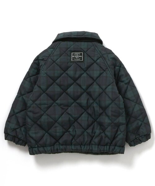 apres les cours(アプレレクール)の「リバーシブルキルトジャケット(テーラードジャケット・キッズ・ブラック/ベージュ・80/90/100/110/120/130)」の12枚目の写真