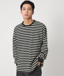 CITEN | <CITEN>リップルボーダーロンT(Tシャツ/カットソー)