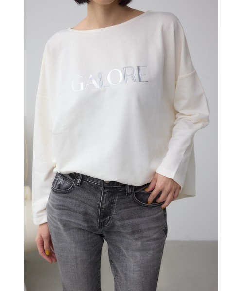 AZUL by moussy（アズールバイマウジー）の「アソートプリントロングTシャツ（Tシャツ/カットソー・レディース・アイボリー/ブラック/オフホワイト/ブラウン・FREE）」の22枚目の写真