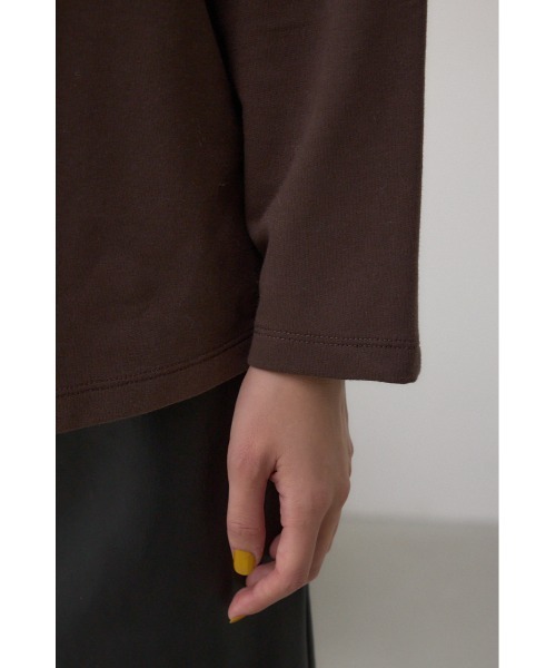 AZUL by moussy（アズールバイマウジー）の「アソートプリントロングTシャツ（Tシャツ/カットソー・レディース・アイボリー/ブラック/オフホワイト/ブラウン・FREE）」の20枚目の写真