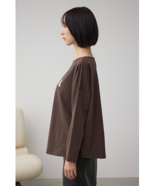 AZUL by moussy（アズールバイマウジー）の「アソートプリントロングTシャツ（Tシャツ/カットソー・レディース・アイボリー/ブラック/オフホワイト/ブラウン・FREE）」の16枚目の写真