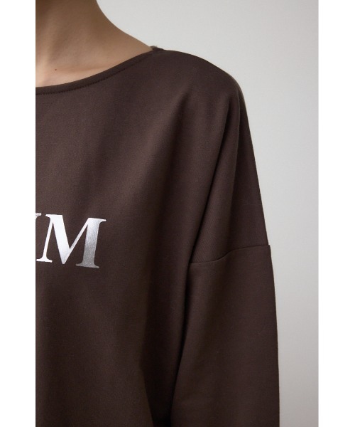 AZUL by moussy（アズールバイマウジー）の「アソートプリントロングTシャツ（Tシャツ/カットソー・レディース・アイボリー/ブラック/オフホワイト/ブラウン・FREE）」の19枚目の写真