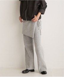 OandI（オーアンドアイ）の「レイヤードニットパンツ（その他パンツ）」