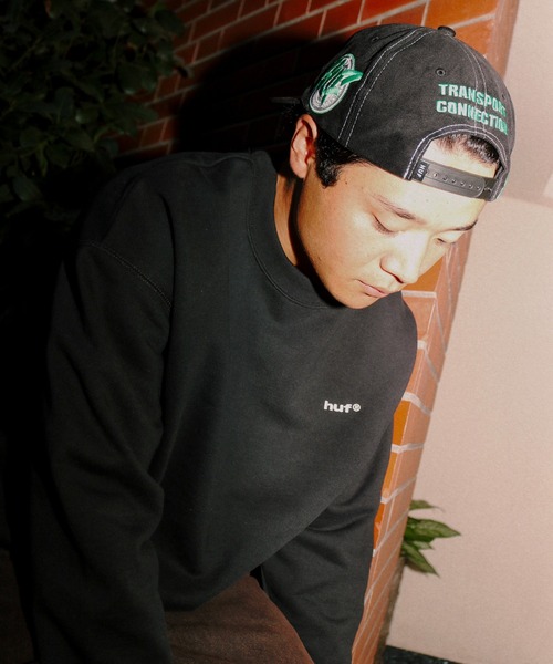 HUF（ハフ）の「HUF eightynine FLEECE CREW（スウェット・メンズ・パープル系その他/ブラック/アッシュグレー/ブルー・S/M/L/XL/XXL）」の6枚目の写真