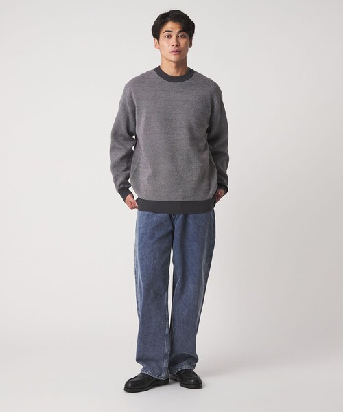 A DAY IN THE LIFE UNITED ARROWS(アデイインザライフユナイテッドアローズ)の「カラー バギーデニム<A DAY IN THE LIFE>(デニムパンツ・メンズ・ベージュ/モカ/ネイビー・M/L)」の6枚目の写真