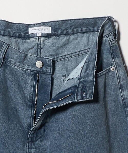 A DAY IN THE LIFE UNITED ARROWS(アデイインザライフユナイテッドアローズ)の「カラー バギーデニム<A DAY IN THE LIFE>(デニムパンツ・メンズ・ベージュ/モカ/ネイビー・M/L)」の17枚目の写真