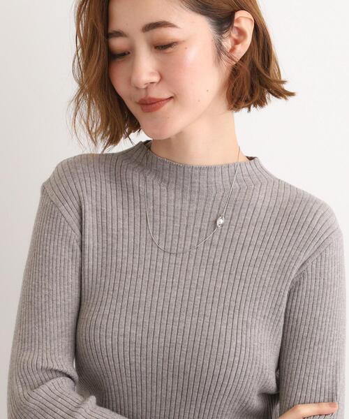 grove(グローブ)の「パール調メタルY字アジャスタブルネックレス(ネックレス・レディース・ピンクゴールド/ゴールド/シルバー・00)」の8枚目の写真