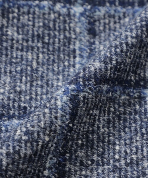 MACKINTOSH LONDON(マッキントッシュ ロンドン)の「【FLEX JERSEY】【ROMA/ローマ】チェックジャケット(テーラードジャケット・メンズ・ブルー・38/40)」の10枚目の写真