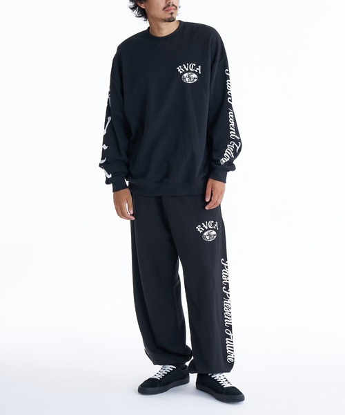 RVCA(ルーカ)の「RVCA VA WORLD WIDE PT(スウェットパンツ・メンズ・ホワイト系2/ブラック/チャコール・S/M/L)」の18枚目の写真