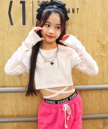 RandS（ランズ）の「クロスタイバックロンT　kids（Tシャツ/カットソー・キッズ）」