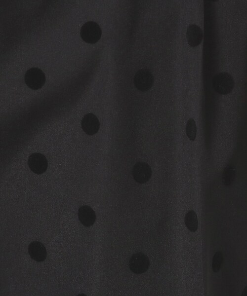 ITS'DEMO（イッツデモ）の「【手洗い可／ウエストゴム】フロッキードットパンツ（その他パンツ・レディース・ブラウン系その他2/チャコール/ブラック系・00）」の14枚目の写真