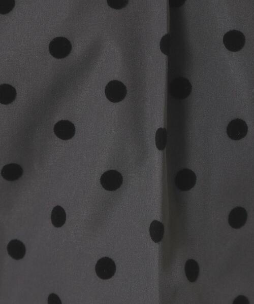 ITS'DEMO（イッツデモ）の「【手洗い可／ウエストゴム】フロッキードットパンツ（その他パンツ・レディース・ブラウン系その他2/チャコール/ブラック系・00）」の10枚目の写真