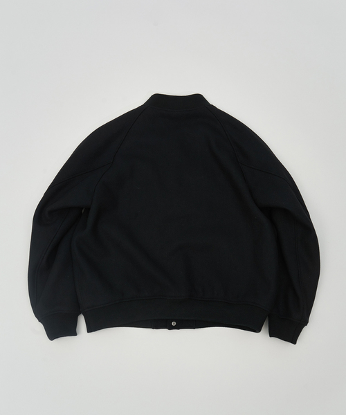 WISM（ウィズム）の「NAMELESSNESS / ネームレスネス VARSITY JACKET（ブルゾン・メンズ・ブラック・2/3）」の21枚目の写真
