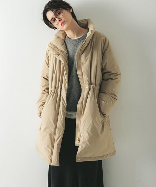 スタンドカラードロストダウンコート（ダウンジャケット/コート