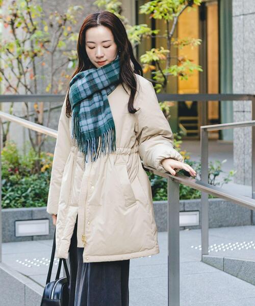 セール】スタンドカラードロストダウンコート（ダウンジャケット