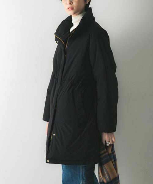 スタンドカラードロストダウンコート（ダウンジャケット/コート