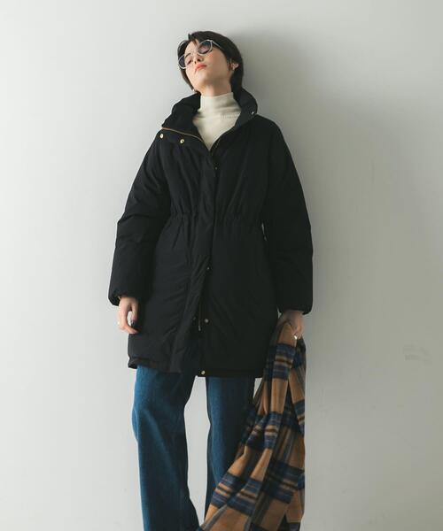 スタンドカラードロストダウンコート（ダウンジャケット/コート
