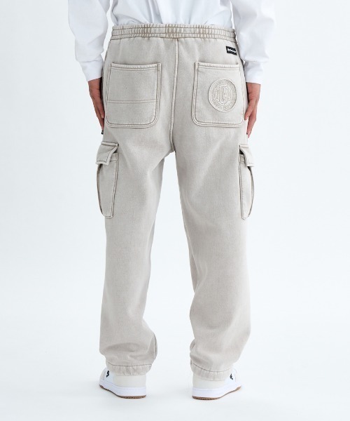 DC SHOES（ディーシーシューズ）の「ディーシーシューズ  25 HIDDEN FLEECE CARGO PANT アウトドアカジュアル ロングパンツ（カーゴパンツ・メンズ・ダークグレー/アイボリー・M/L/LL）」の7枚目の写真