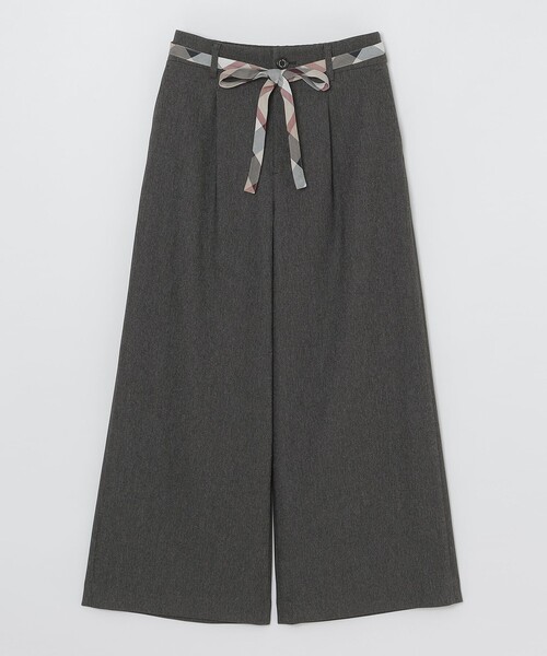 BLUE LABEL CRESTBRIDGE（ブルーレーベルクレストブリッジ）の「【一部店舗限定】デニムライクワイドパンツ（その他パンツ・レディース・ブラック/ネイビー・36/40/38）」の12枚目の写真