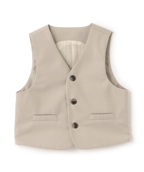 petit main（プティマイン）の「【セミフォーマル】フォーマルベスト（スーツベスト・キッズ・ライトグレー/チャコール・130cm/120cm/110cm/100cm/90cm）」の8枚目の写真