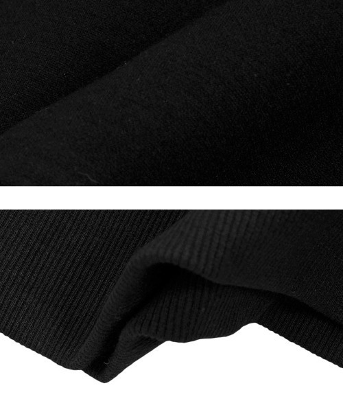 KOBE LETTUCE（コウベレタス）の「ダイバービッグリボンフーディトップス（スウェット・レディース・ブラック/ピンク/グレー・M）」の10枚目の写真