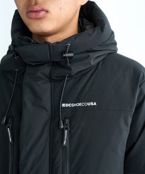 DC SHOES(ディーシーシューズ)の「25 DOWN GLACIER JACK/DCダウンジャケット・ブルゾン(その他アウター・メンズ・カモフラージュ/ブラック/ブラック×ブラック・MEDIUM/LARGE/X-LARGE/SMALL)」の6枚目の写真