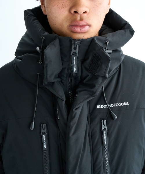 DC SHOES(ディーシーシューズ)の「25 DOWN GLACIER JACK/DCダウンジャケット・ブルゾン(その他アウター・メンズ・カモフラージュ/ブラック/ブラック×ブラック・MEDIUM/LARGE/X-LARGE/SMALL)」の11枚目の写真
