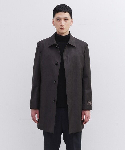 TAKEO KIKUCHI(タケオキクチ)の「【ダウンライナー付き】カノニコ ステンカラー コート(ステンカラーコート・メンズ・ブラウン系その他/ネイビー・02/04/03)」の1枚目の写真