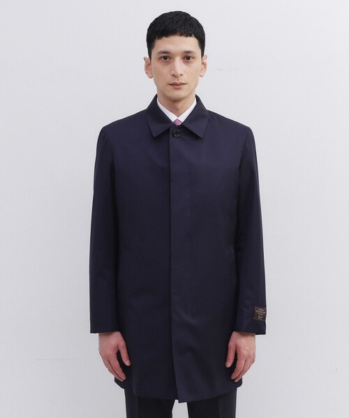 TAKEO KIKUCHI(タケオキクチ)の「【ダウンライナー付き】カノニコ ステンカラー コート(ステンカラーコート・メンズ・ブラウン系その他/ネイビー・02/04/03)」の12枚目の写真