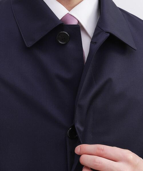 TAKEO KIKUCHI(タケオキクチ)の「【ダウンライナー付き】カノニコ ステンカラー コート(ステンカラーコート・メンズ・ブラウン系その他/ネイビー・02/04/03)」の16枚目の写真