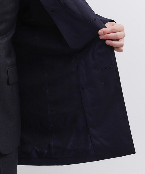 TAKEO KIKUCHI(タケオキクチ)の「【ダウンライナー付き】カノニコ ステンカラー コート(ステンカラーコート・メンズ・ブラウン系その他/ネイビー・02/04/03)」の22枚目の写真