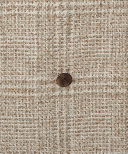 GALLARDAGALANTE（ガリャルダガランテ）の「【HERITANOVUM】 ツィードショールカラーショートコート（その他アウター・レディース・ベージュ/ブラック・FREE）」の3枚目の写真