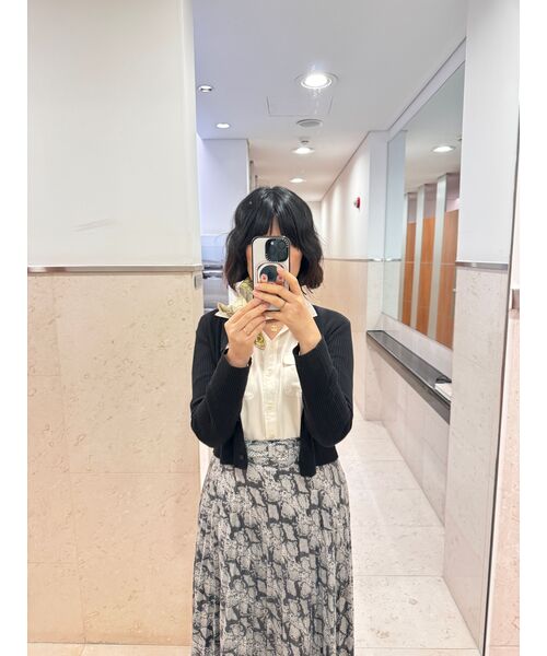 MUSINSA STANDARD WOMAN（ムシンサスタンダードウーマン）の「ウィメンズオーバーサイズシルキーシャツ[ホワイト]（シャツ/ブラウス・レディース・その他・X-SMALL/SMALL/MEDIUM/LARGE）」の16枚目の写真