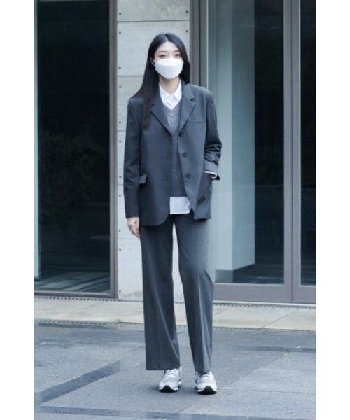 MUSINSA STANDARD WOMAN（ムシンサスタンダードウーマン）の「ウィメンズオーバーサイズシルキーシャツ[ホワイト]（シャツ/ブラウス・レディース・その他・X-SMALL/SMALL/MEDIUM/LARGE）」の6枚目の写真